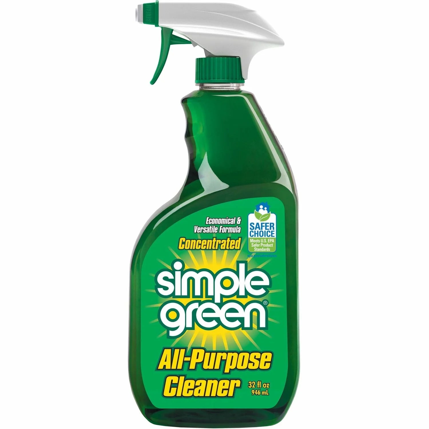 Simple Green® Cleaner, All-Purpose, Concentrated, 32 Oz, Green SMP13033 - A1 Bulk Supply