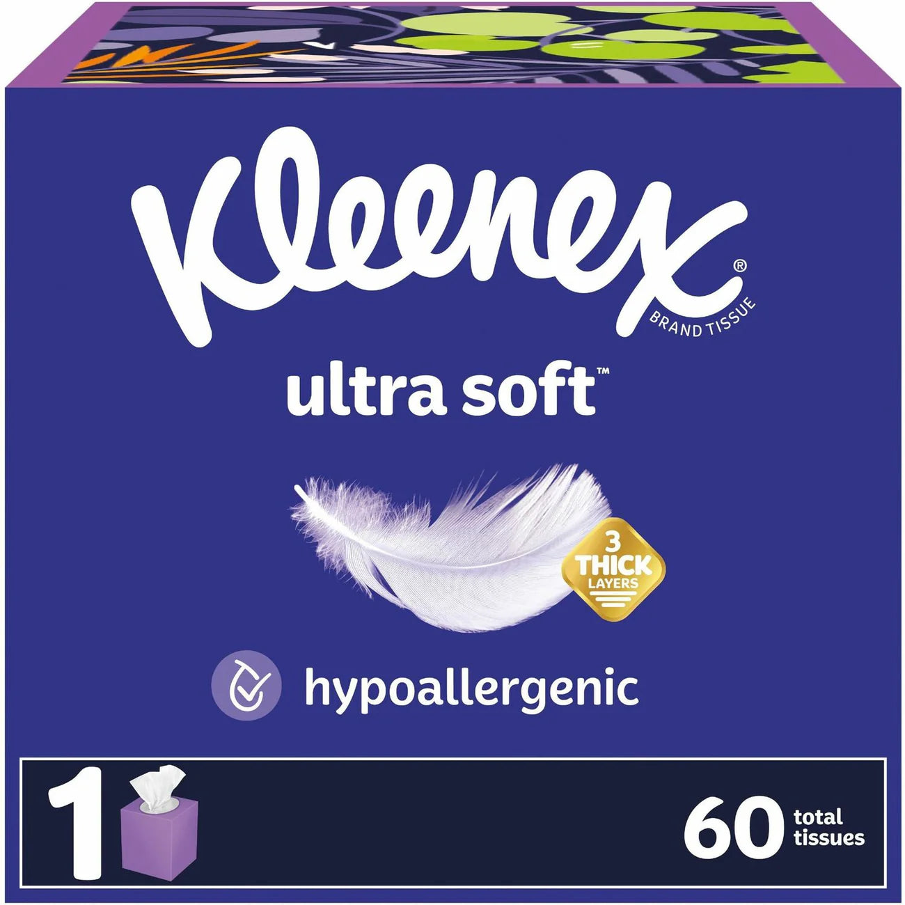 Kleenex® Ultra Soft Tissues - 3 Ply - White - Soft, Strong, Fragrance-free - For Multipurpose - 65 Per Box (KCC54277) - A1 Bulk Supply