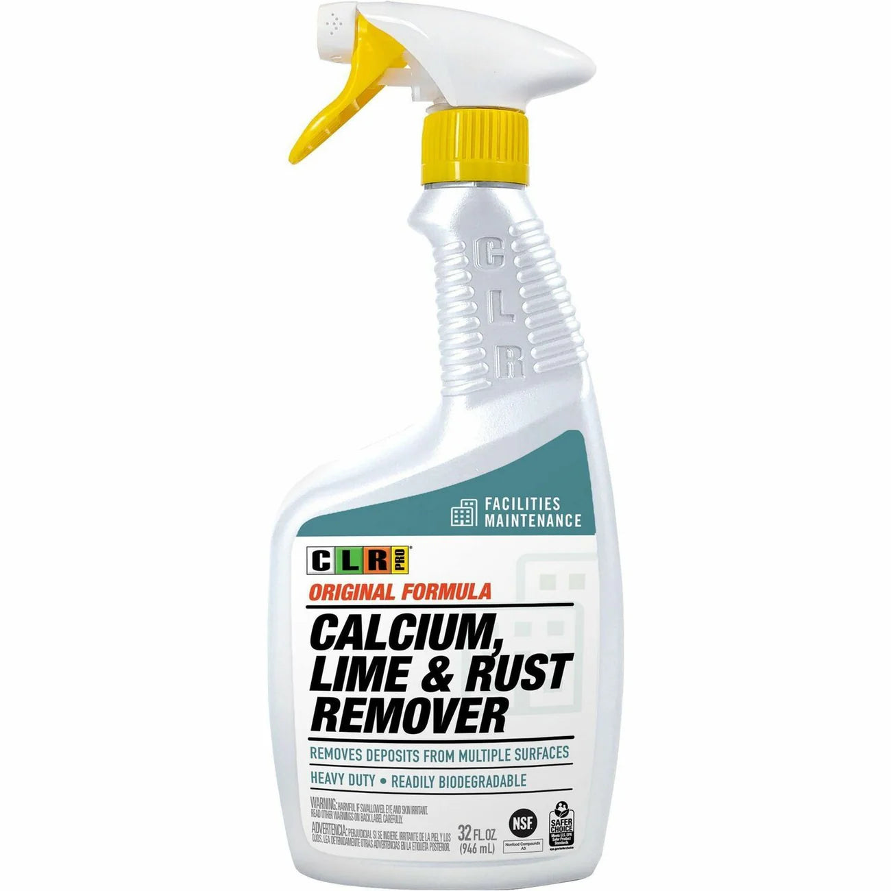 CLR PRO® CLR PRO® Calcium, Lime & Rust Remover - Liquid - 32 fl oz (1 quart) - 1 Bottle (JELFMCLR326PRO) Regular price - A1 Bulk Supply