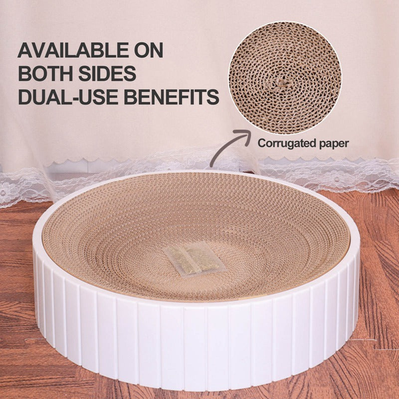 Cat Scratch Plate Round Pet Supplies