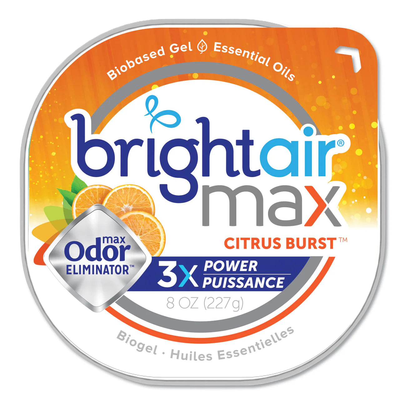 BRIGHT Air® BRIGHT Air® Max Odor Eliminator Air Freshener, Citrus Burst, 8 oz, 6/Carton (BRI900436) Regular price - A1 Bulk Supply