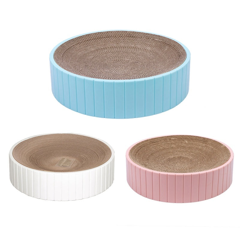 Cat Scratch Plate Round Pet Supplies